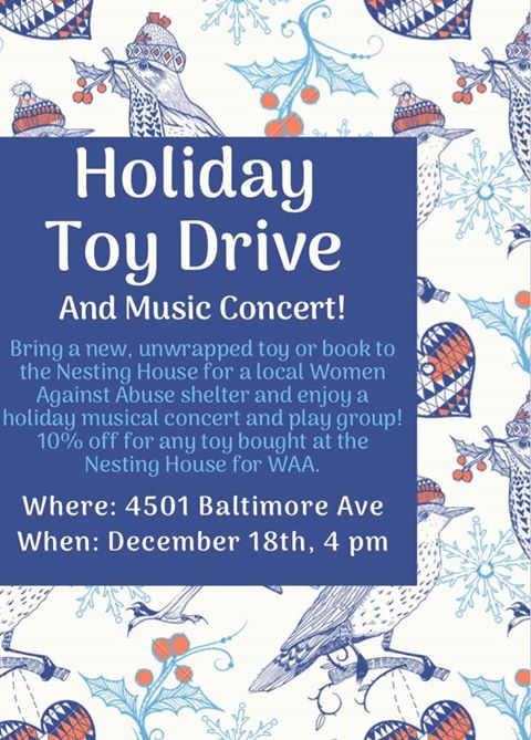 Holiday Toy Book Drive!