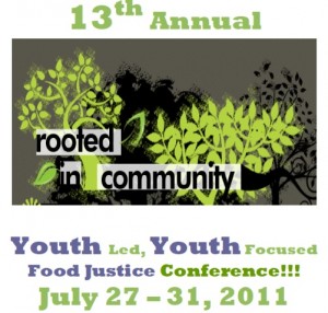 Rooted in Community Conference banner