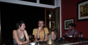 Hookah lounge at Aksum