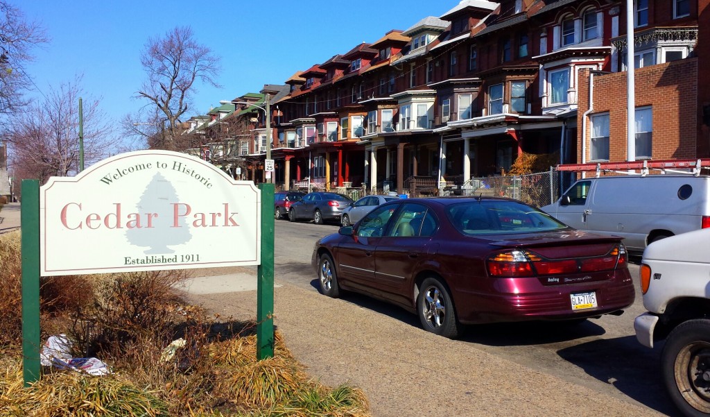 The heart of Cedar Park (Photo by Annamarya Scaccia / West Philly Local)